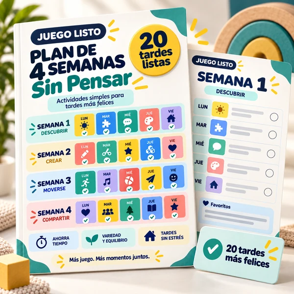 Bono 1: Plan de 4 semanas Sin Pensar