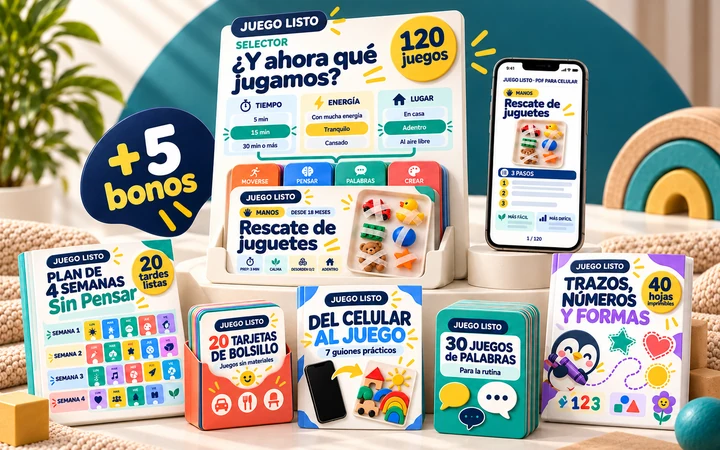 Juego Listo completo: 120 tarjetas y 5 bonos